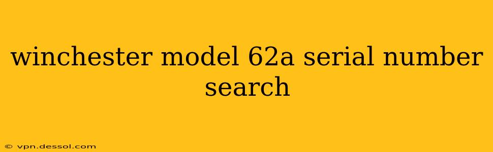 Winchester Model A Serial Number Search